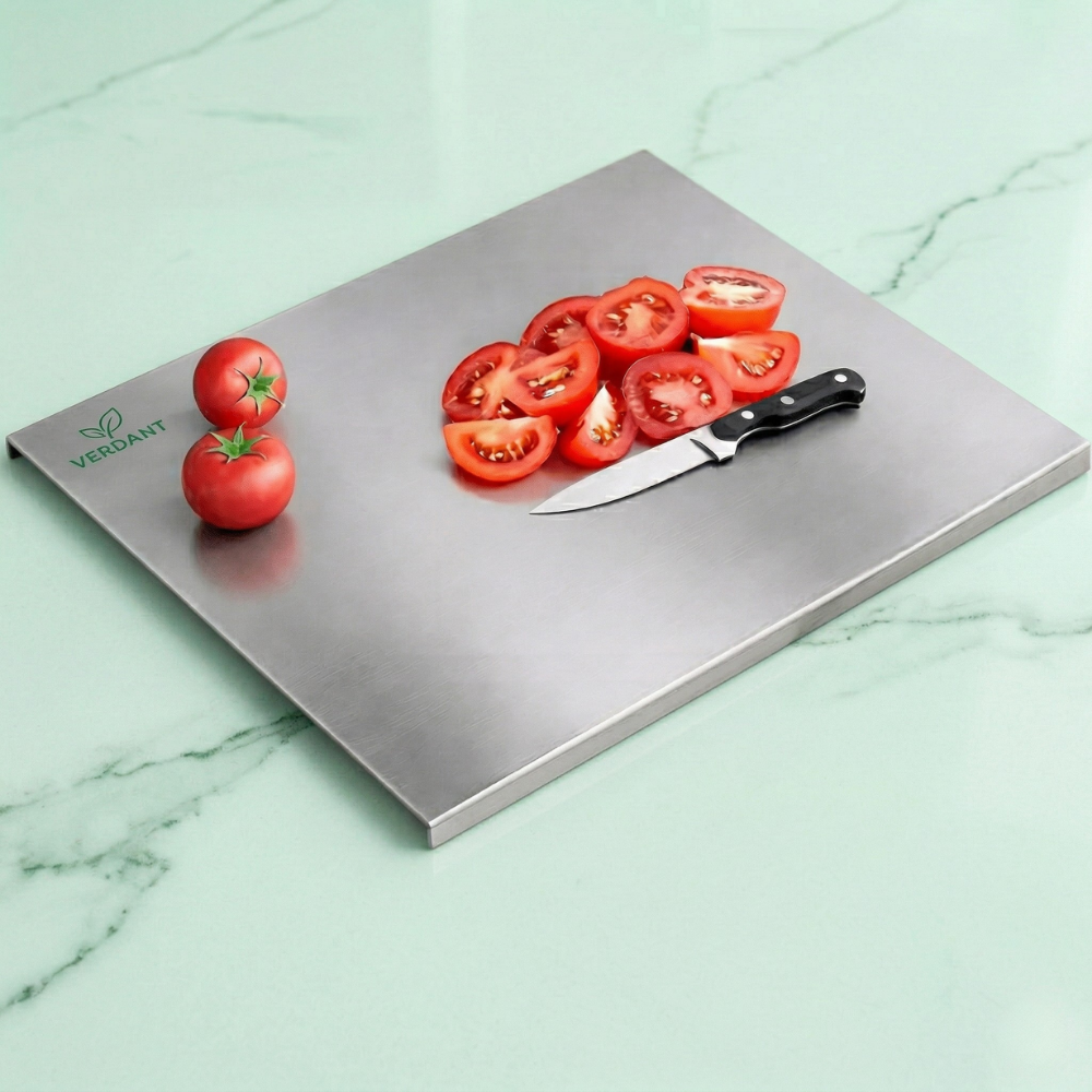 ChefPrep™ – Tagliere Premium in Acciaio Inossidabile