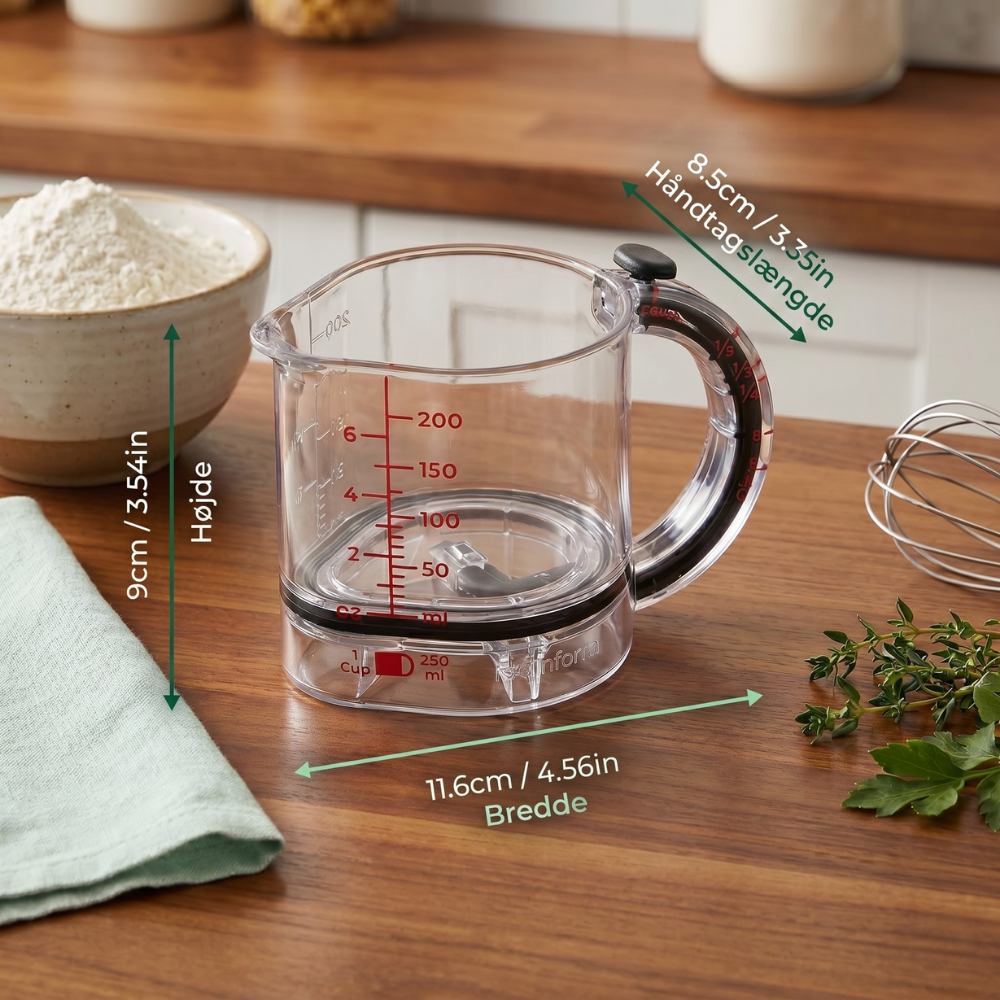 PrecisiCup™ – Tazza dosatrice multifunzionale e regolabile