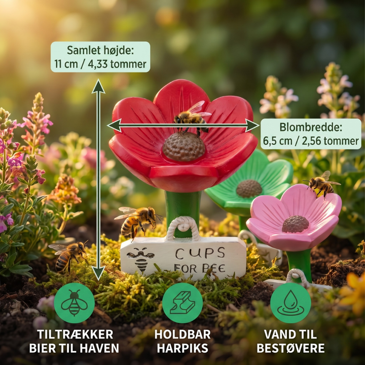 PetalSip™ – Stations de boisson pour pollinisateurs et fleurs