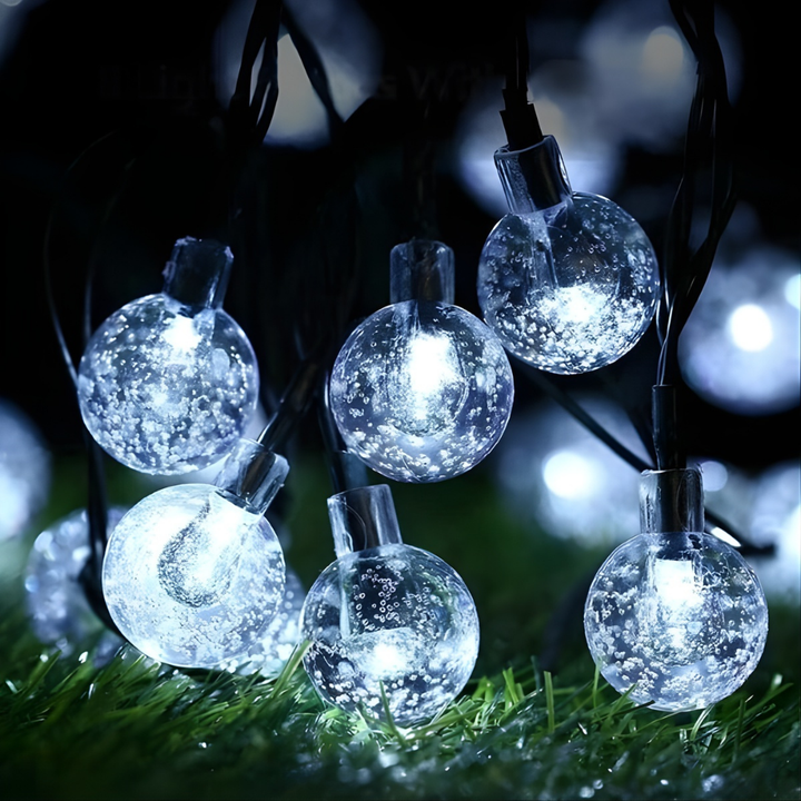 DuskCharm™ – Catene luminose solari impermeabili con luci a sfera