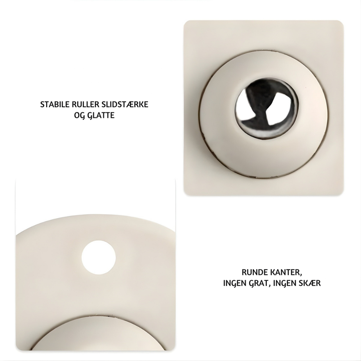 RollEase™ – Ruote Rotative Universali Adesive