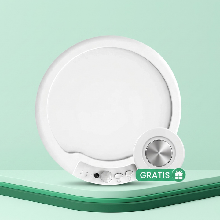 LumiCore™ – Lampada da soffitto LED senza fili con sensore di movimento