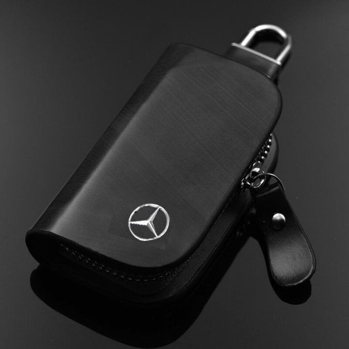 Pochette di protezione RFID per chiavi di auto | Bloccante di segnale | Design a doppio scomparto | Pochette compatta per chiavi