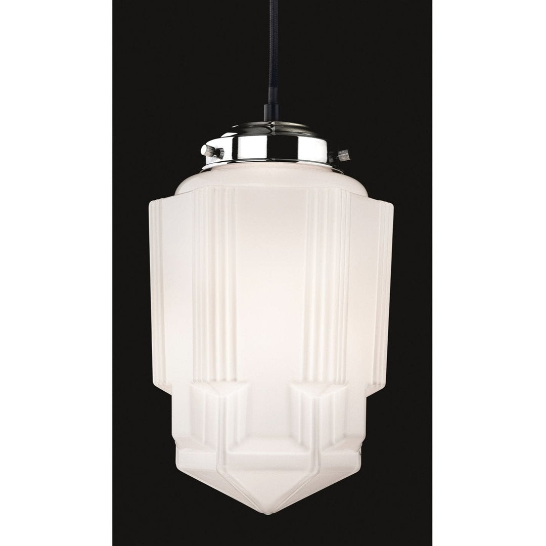 Lampadario Opaline Art Deco 30cm