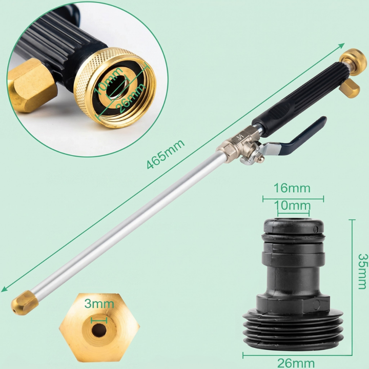 JetPro™ – Buse de nettoyeur haute pression pour tuyau d&