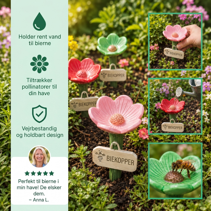 PetalSip™ – Stations de boisson pour pollinisateurs et fleurs