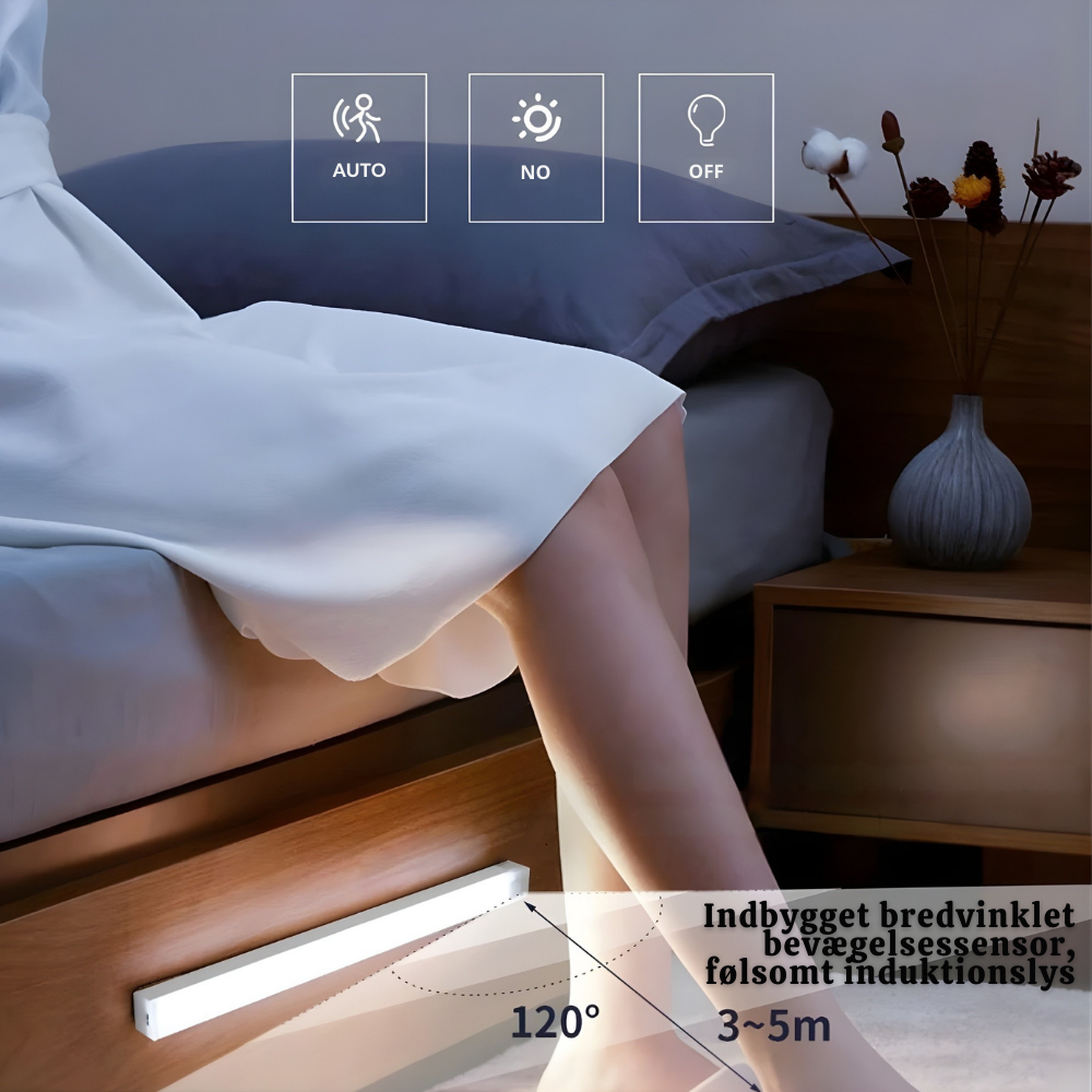 LumoBar™ – Barra luminosa LED magnetica intelligente con sensore di movimento