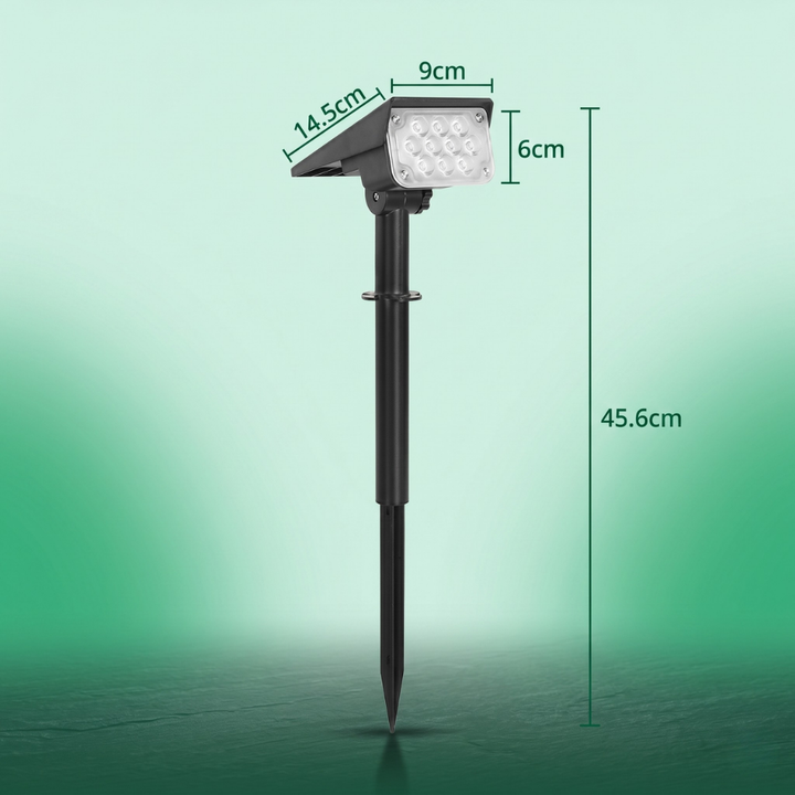 LysPro™ – Proiettore da giardino solare impermeabile