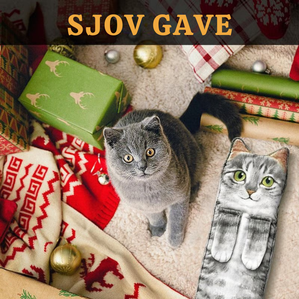 CozyPurr™ – Asciugamano in Pile Appeso con Motivo di Gatto