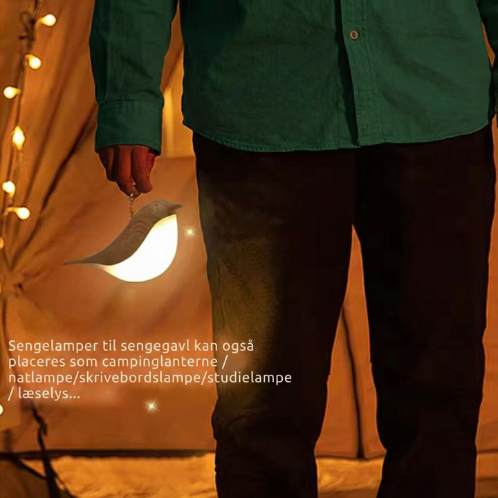 ZenGlow™ - Lampada da Comodino Elegante Ispirata agli Uccelli