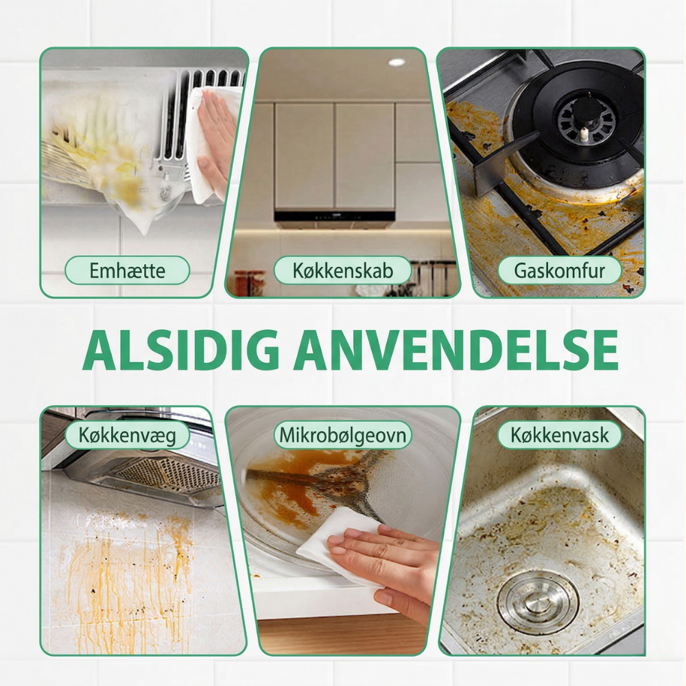 EnzyClean™ – Spray per la Pulizia a Base di Enzimi per la Cucina e Diverse Superfici
