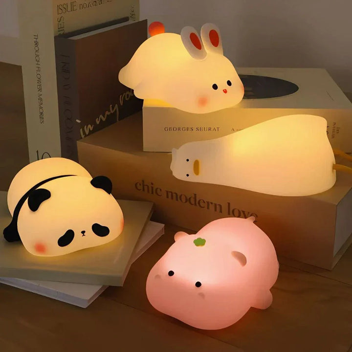 SqueezeBuddies™ - Lampada Notturna Dolce e Conviviale