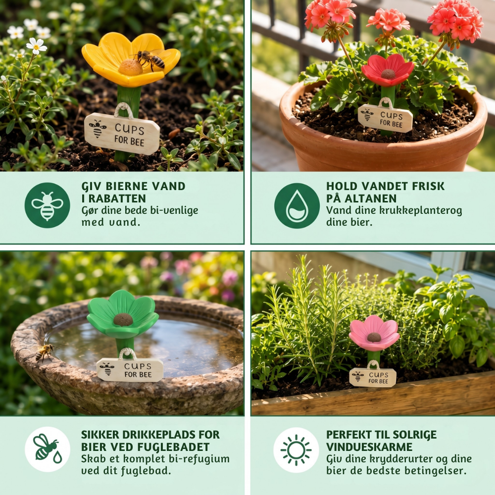 PetalSip™ – Stations de boisson pour pollinisateurs et fleurs