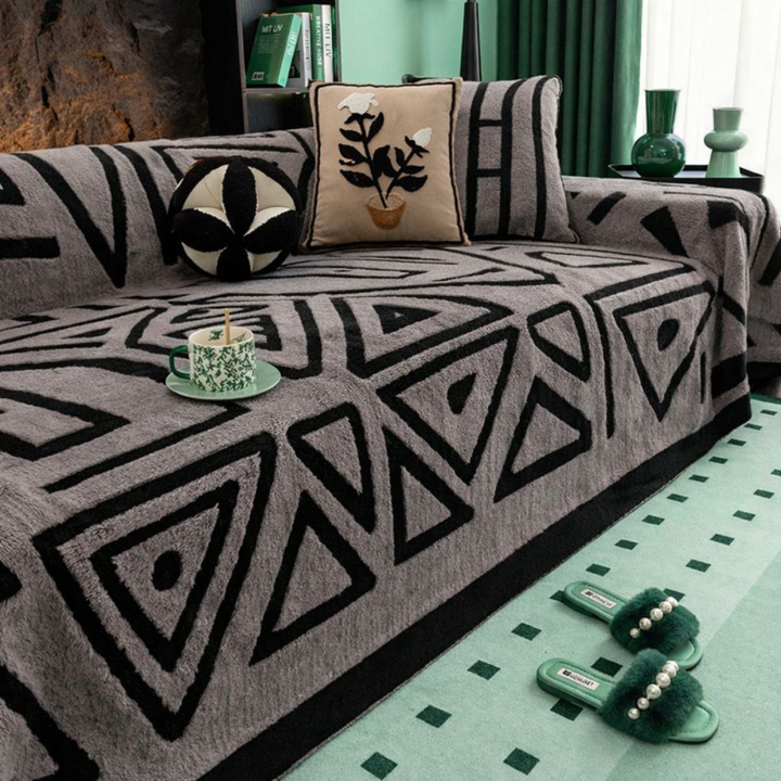 SofaHaven™ – Copertura per divano in velluto antiscivolo