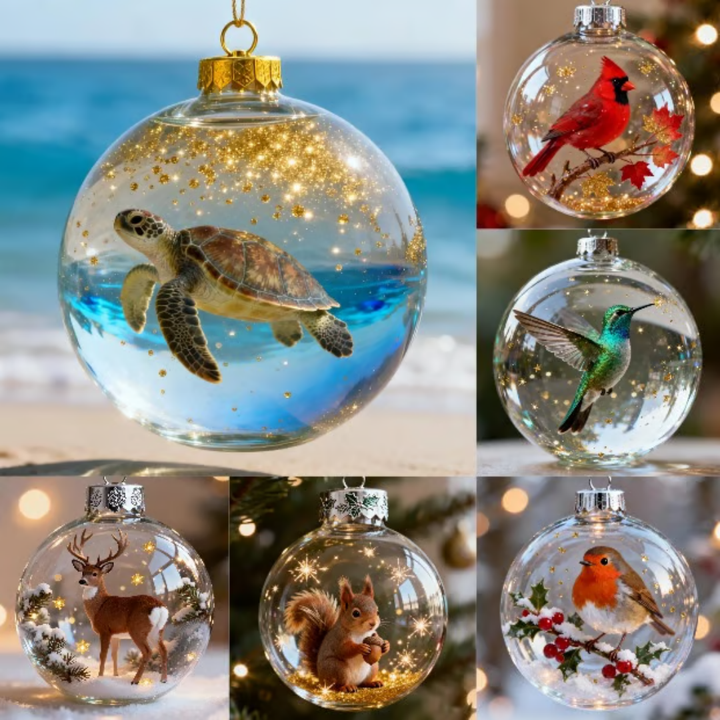WildWhimsy™ – Decorazioni di Palline Animali Giocose