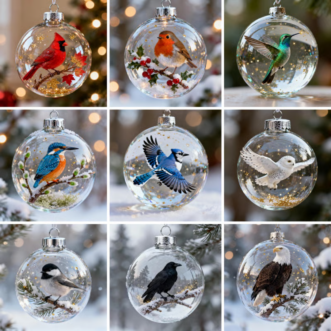 WildWhimsy™ – Decorazioni di Palline Animali Giocose