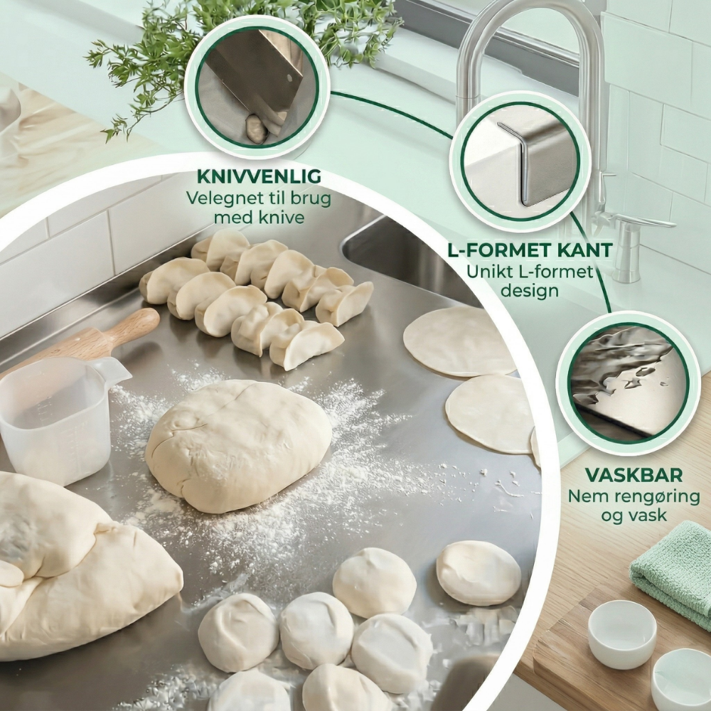 ChefPrep™ – Tagliere Premium in Acciaio Inossidabile