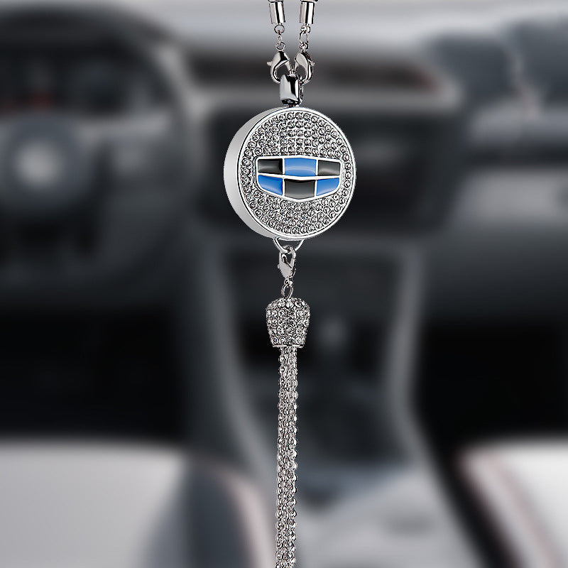 Porta-profumo Auto | Cristallo &amp; Lega di zinco | Decorazione scintillante &amp; Idea regalo