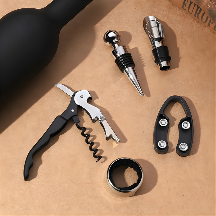 CorkCraft™ – Set di Cavatappi e Accessori Premium