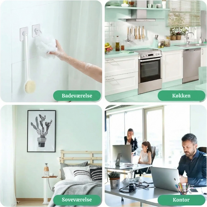 WallGrip™ – Gancio Adesivo Forte per Muro