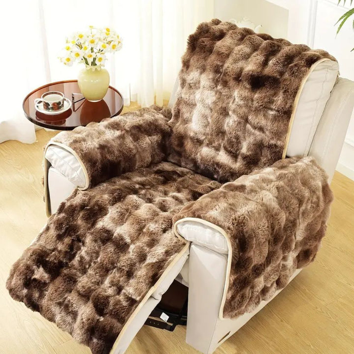 Copertura per Divano Recliner in Velluto Morbido