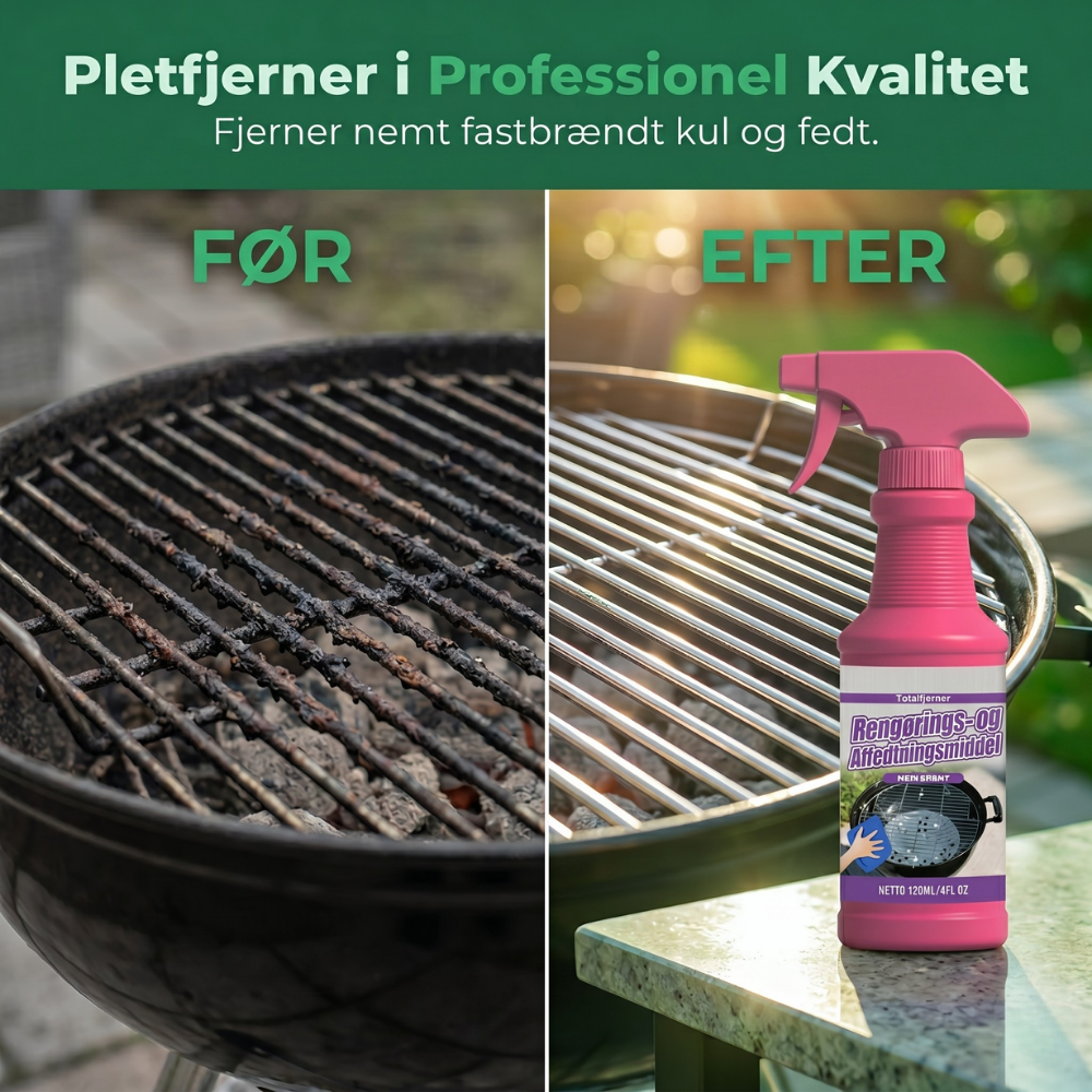 SearClean™ – Spray detergente per grasso BBQ ad azione rapida