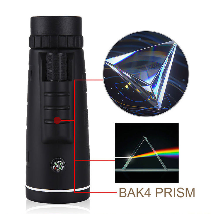 Telescopio Pro Portatile ad Alta Risoluzione per Osservazione delle Stelle e Astronomia