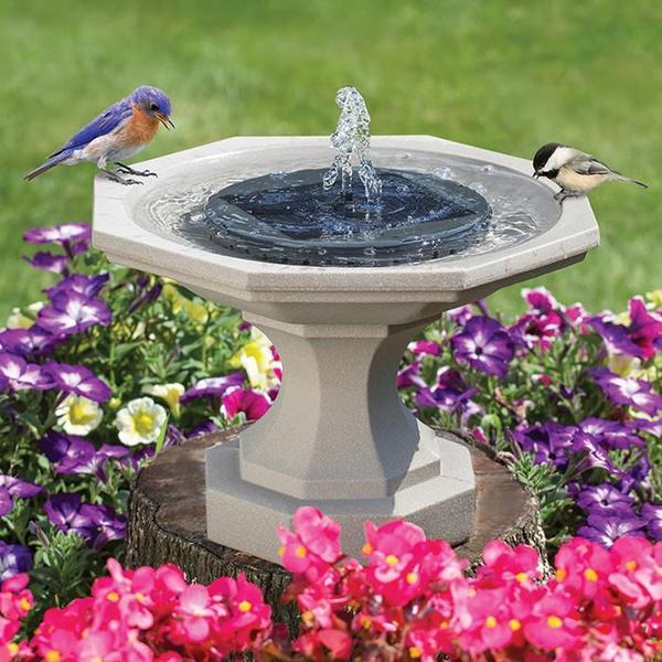 Fontana Bionica Solare per Giardini - Fontana da Pavimento / Terra
