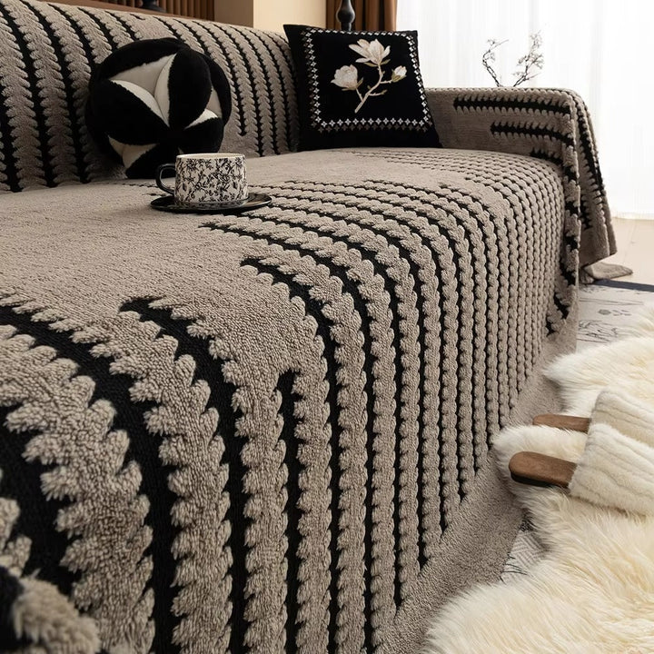 Copertura per divano Heritage in peluche con tufting