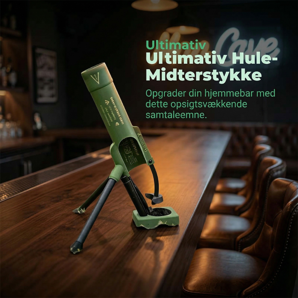 BarBlast™ – Apribottiglie a forma di cannone divertente con lanciatore