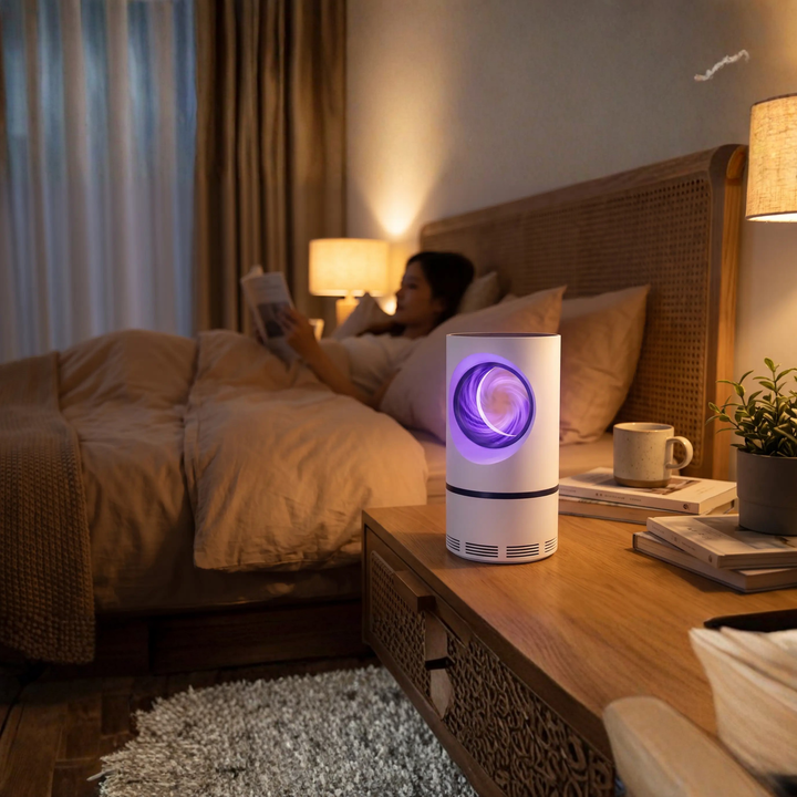Trappola per Insetti con Luce UV - Uccide Zanzare e Mosche per Interno/Esterna