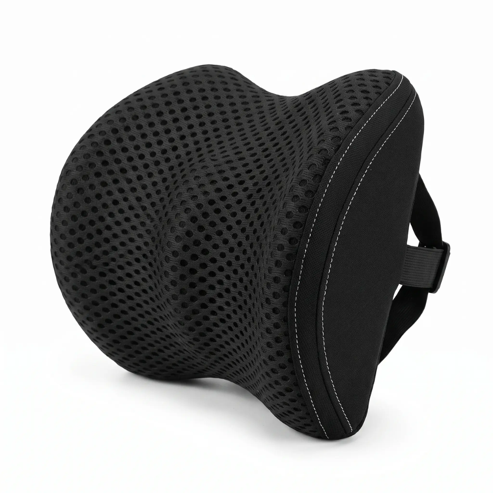 Cuscino Lombare CoreComfort – Cuscino per la Schiena in Schiuma Viscoelastica Ortopedica per una Postura Sana