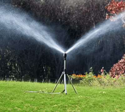 HydroSpin™ – Arroseur de jardin rotatif ajustable