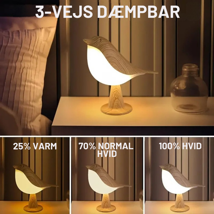 ZenGlow™ - Lampada da Comodino Elegante Ispirata agli Uccelli