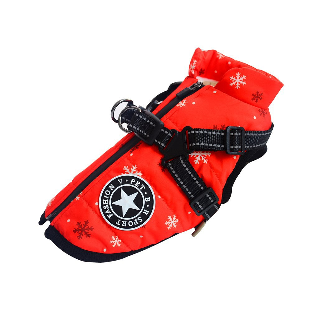 BlizzardKnacker™ Giacca invernale impermeabile con imbracatura da arrampicata integrata