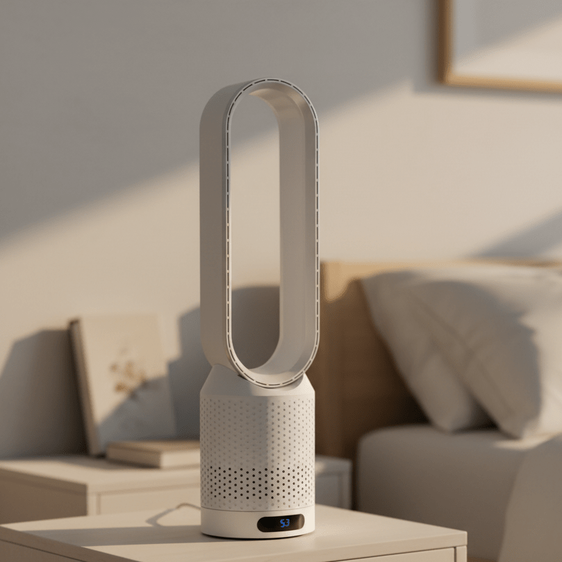 AEROBREEZE – Ventilatore Torre 3-in-1 per Aria Fresca e Comfort Confortevole