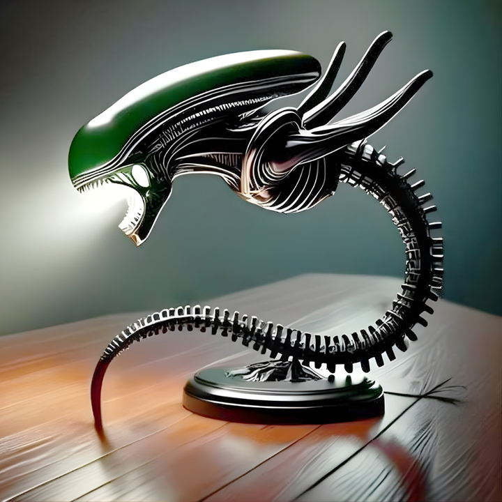 DarkSpine™ – Lampada da Scrivania Collezionabile Ispirata alla Fantascienza e agli Alien