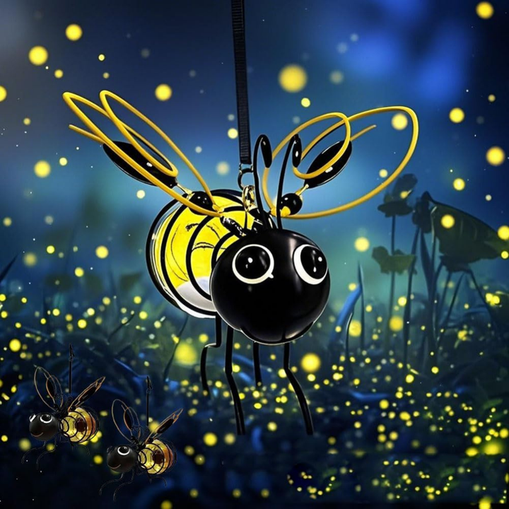 LysBee™ – Lampe suspendue alimentée par énergie solaire pour le jardin