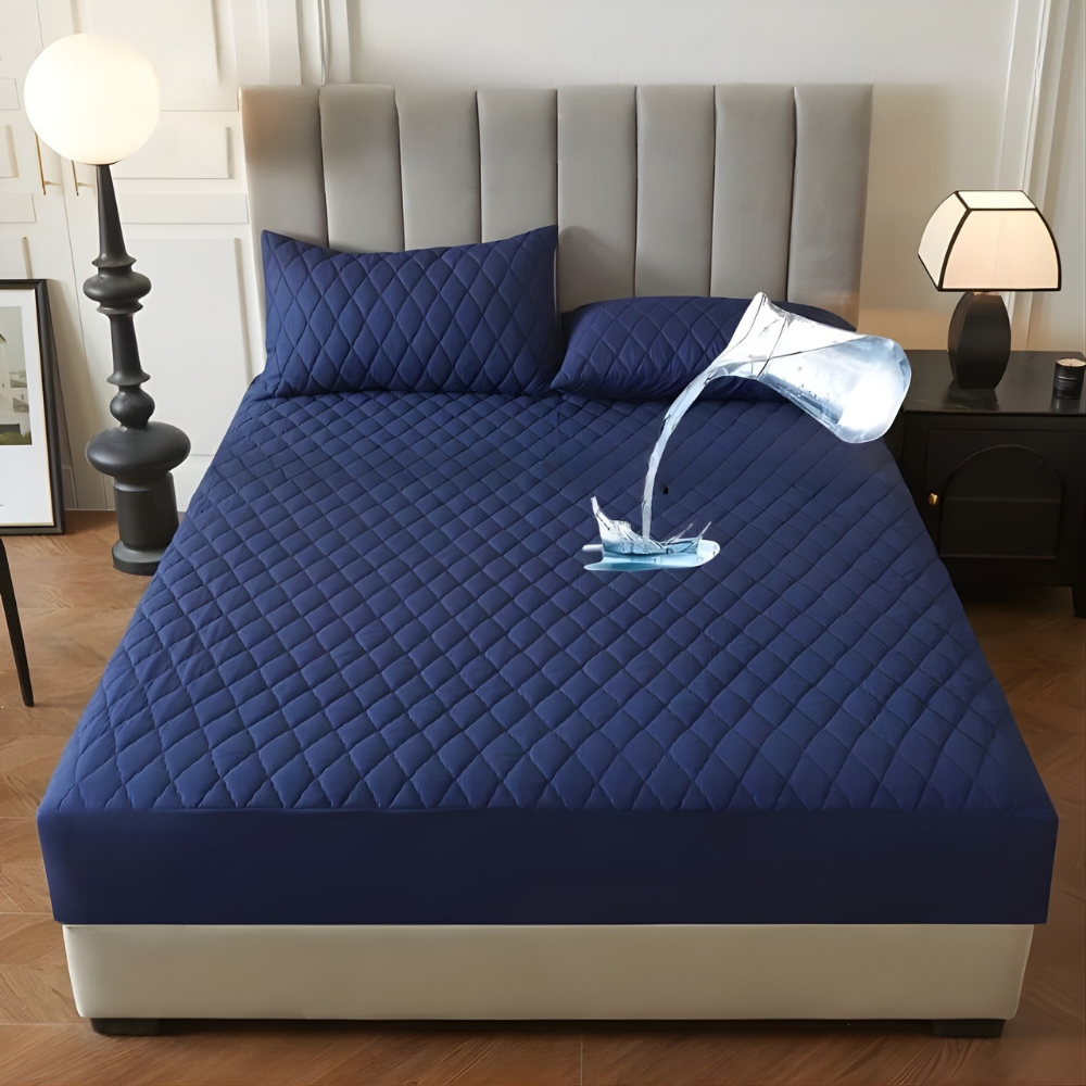 SleepTide™ – Coprimaterasso Imbottito Impermeabile 360°