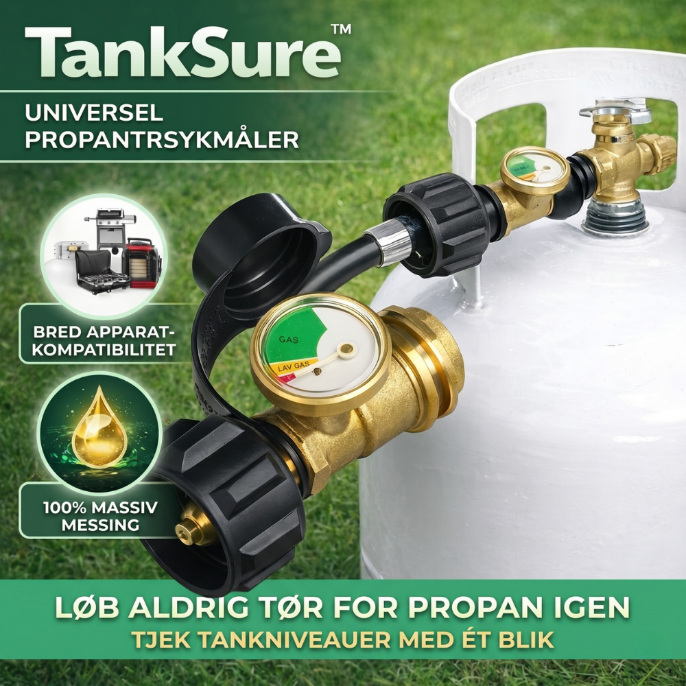 TankSure™ – Manometro Universale per Bombole di Gas Propano