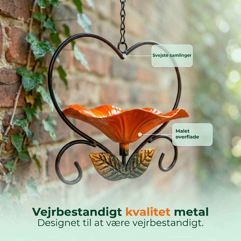 PetalPerch™ – Stazione di Nutrimento Appesa a Forma di Fiori per Uccelli