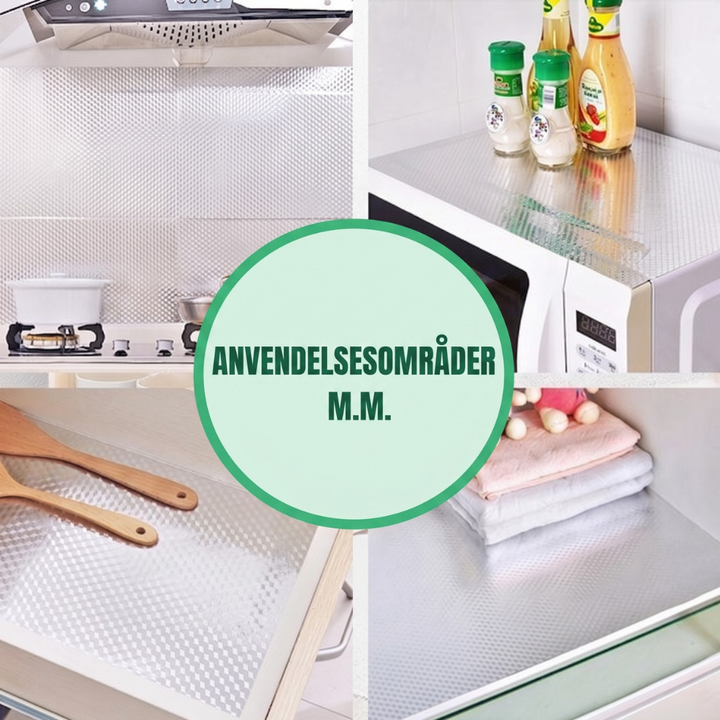 ShieldFoil™ – Foglio di Alluminio Adesivo Resistente ai Grassi per la Cucina