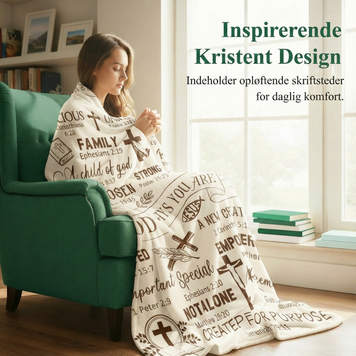 CozyFaith™ – Tappeto in Peluche Ispiratore per Cristiani