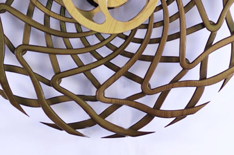 Scultura in legno cinetico | Decorazione murale animata &amp; oggetto d&