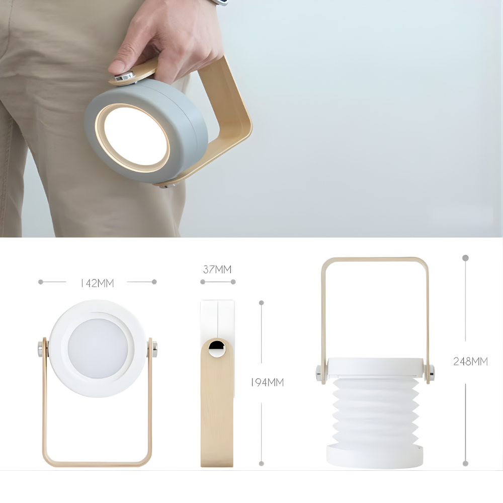 GloBrite™ – Lampada LED portatile 4-in-1 pieghevole