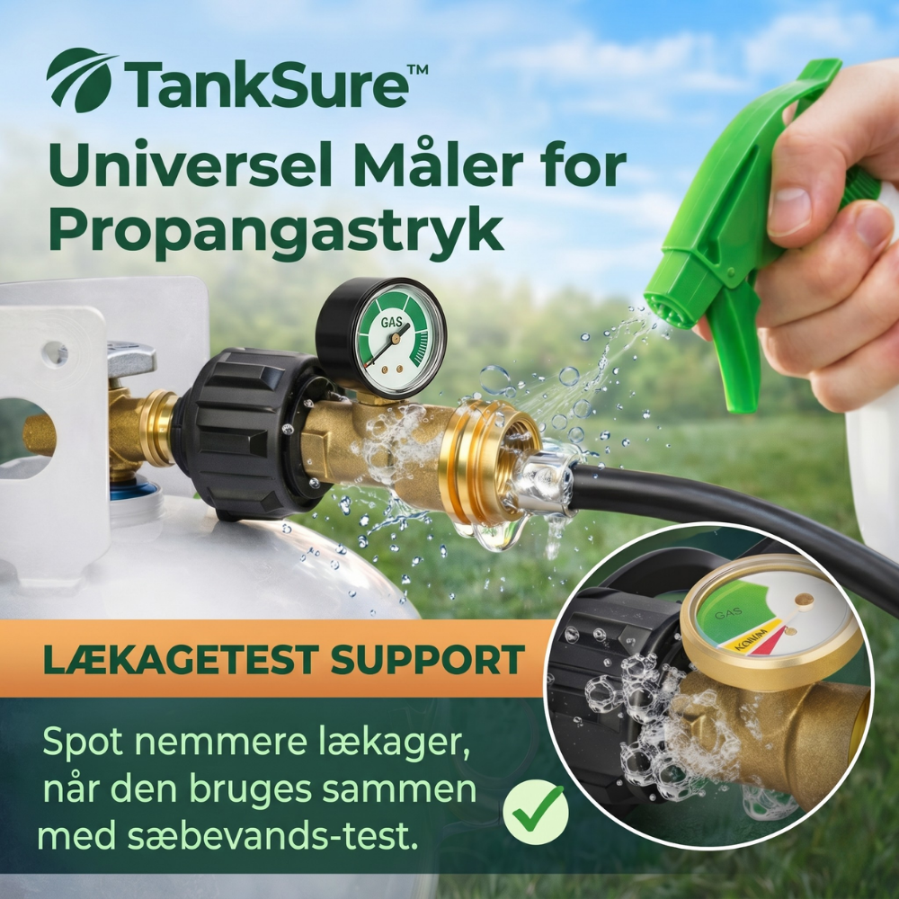 TankSure™ – Manometro Universale per Bombole di Gas Propano