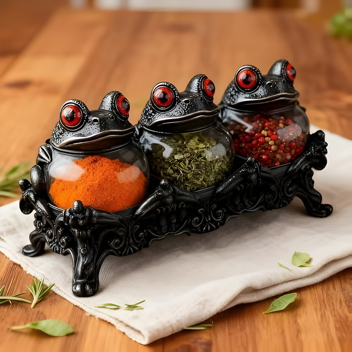 MoonCroak™ – Collezione di Barattoli da Cucina Gotica