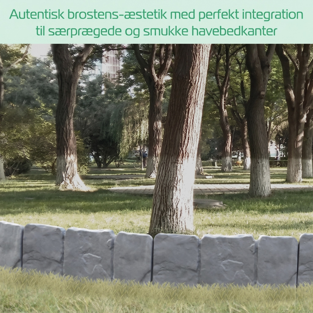 EdgeCraft™ – Bordure de jardin et délimitation avec effet pierre