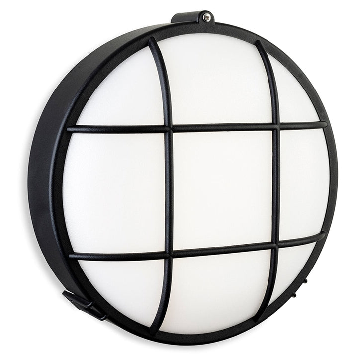 Lampada a LED da esterno Morgan Round Caged