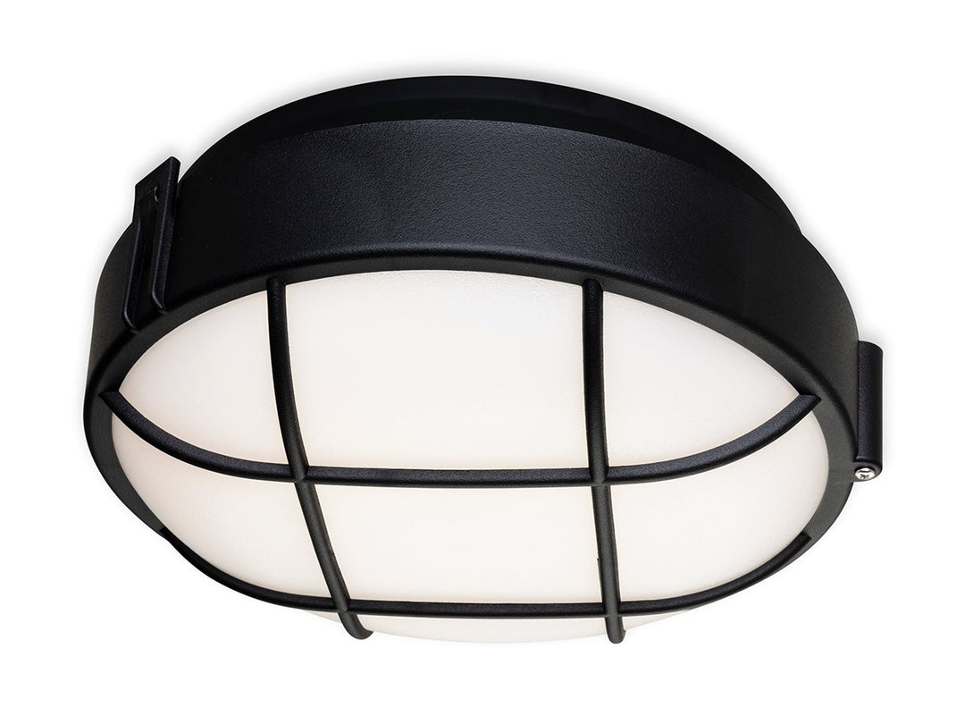 Lampada a LED da esterno Morgan Round Caged